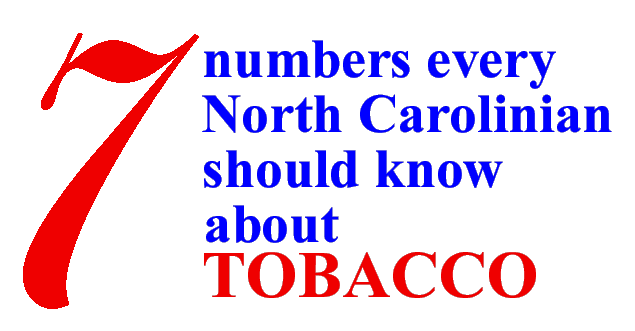 7 Number Every North Carolinian Should Know about Tobacco
